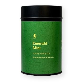 Sypaný čaj Emerald Mint v dóze The Tea Republic 75g