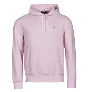 Polo Ralph Lauren  SWEAT A CAPUCHE MOLTONE EN COTON LOGO PONY PLAYER  Mikiny Ružová