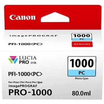 Canon PFI-1000PC foto azúrová (0550C001)