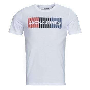 Jack & Jones  Tričká s krátkym rukávom -  Biela