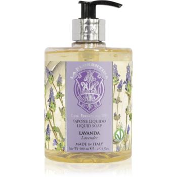 La Florentina Lavender Liquid Soap prírodné tekuté mydlo na ruky s vôňou levandule 500 ml