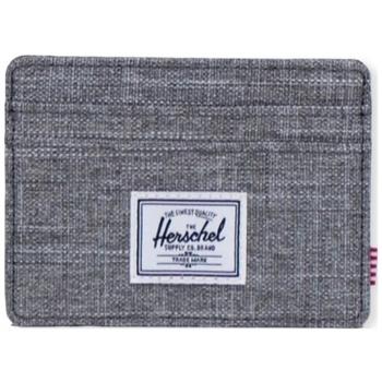 Herschel  Charlie Eco Wallet - Raven Crosshatch  Peňaženky Šedá