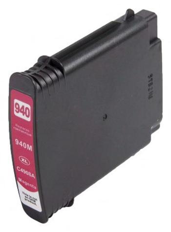 HP C4908AE - kompatibilná cartridge HP 940-XL, purpurová, 20,5ml