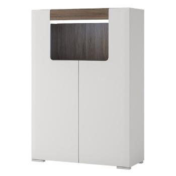 Sconto Komoda MILANO 3 alpská biela/dub sanremo