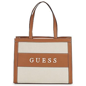Guess  Veľká nákupná taška/Nákupná taška MONIQUE WB  Béžová