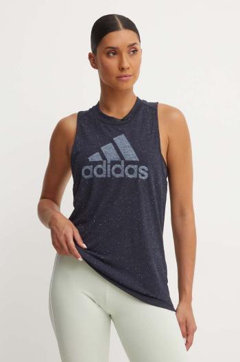 Top adidas dámsky, tmavomodrá farba, IW7729