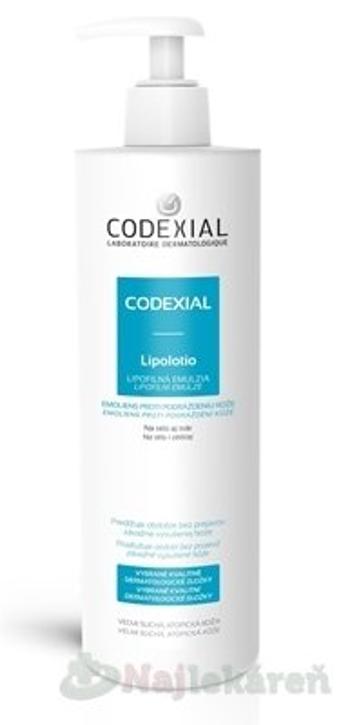 CODEXIAL Lipolotio lipofilná emulzia s pumpičkou 400ml