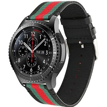 NYLON Remienok Samsung Gear S3 čierny