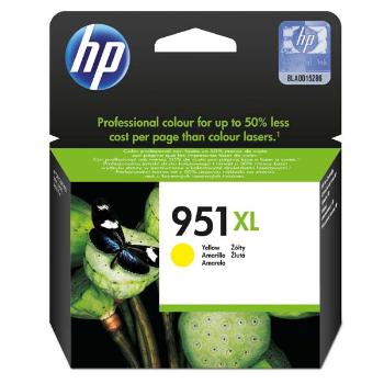 HP originál ink CN048AE, HP 951XL, yellow, 1500str., 17ml, HP Officejet Pro 276dw, 8100 ePrinter,8620, žltá