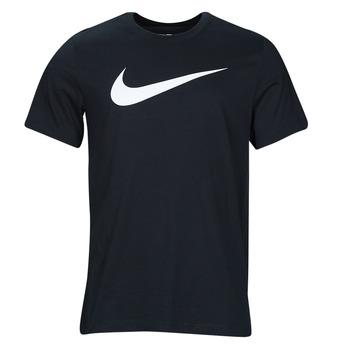 Nike  Tričká s krátkym rukávom Swoosh T-Shirt  Čierna