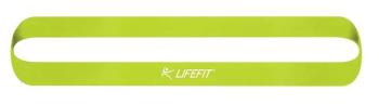 Posilovací guma LIFEFIT® KRUH SOFT, sv. zelená