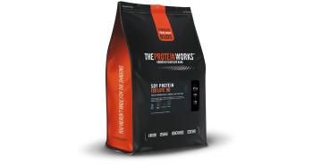Soy Protein 90 Isolate - The Protein Works, príchuť choc peanut cookie, 1000g