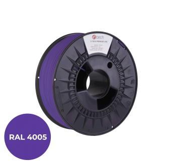 Tlačová struna (filament) C-TECH PREMIUM LINE, PLA, modrofialová, RAL4005, 1,75mm, 1kg