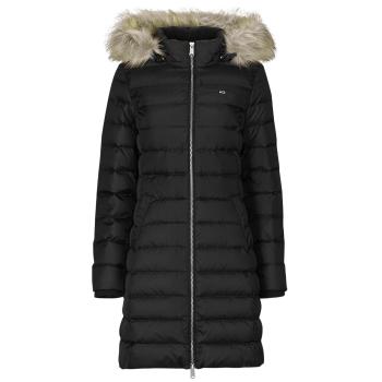 Tommy Jeans  TJW ESSENTIAL HOODED DOWN COAT  Bundy Námornícka modrá