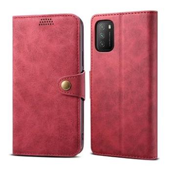Lenuo Leather pre Xiaomi Poco M3, červené (476201)