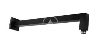 PAFFONI - Ringo West Sprchové rameno SQUARE, dĺžka 400 mm, matná čierna ZSOF063NO
