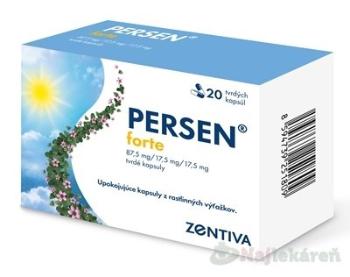 Persen forte cps.dur.20 2 x 10 x 87,5 mg/17,5 mg/17,5 mg