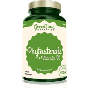 GreenFood Nutrition Phytosterols + Vitamin B5 kapsuly s fytosterolmi 90 cps