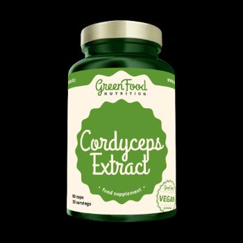 GreenFood Nutrition Cordyceps extract 90 kapsúl