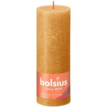 BOLSIUS rustikálna stĺpová medovo žltá 190 × 68 mm (8717847143013)