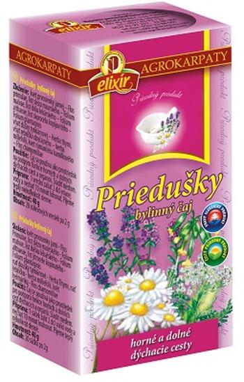 Agrokarpaty Prieduškový čaj prírodný produkt 20 x 2 g