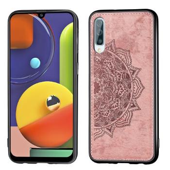 MANDALA Ochranný kryt  Samsung Galaxy A50s ružový