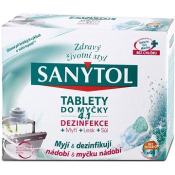 SANYTOL 4 v 1 tablety do umývačky 40 x 20 g (3045206396516)