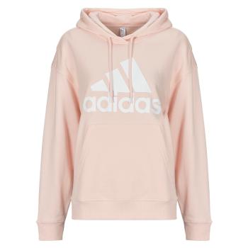 adidas  Essentials Big Logo Oversized French Terry Hoodie  Mikiny Ružová