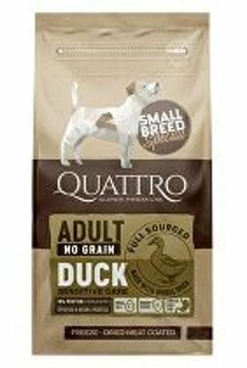 QUATTRO Dog Dry SB Adult Duck 7kg 3 + 1 zadarmo