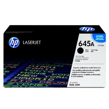 HP originál toner C9730A, black, 13000str., HP 645A, HP Color LaserJet 5500, N, DN, HDN, DTN, O, čierna