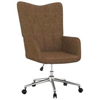 Relaxačná stolička taupe textil, 327642