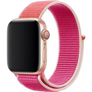Eternico Airy na Apple Watch 38 mm/40 mm/41 mm  Silk Pink and Gold edge (AET-AWAY-SiPiG-38)