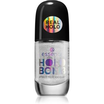 essence HOLO BOMB lak na nechty s holografickým efektom odtieň 01 - Ridin' Holo 11 ml