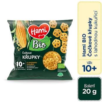 Hami Bio šošovicové chrumky s kukuricou 20 g, 10+ (8590340173554)