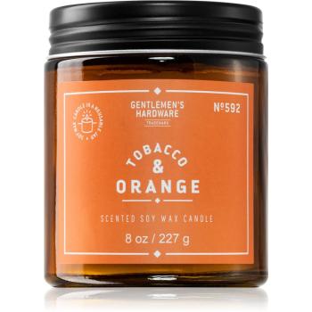 Gentlemen's Hardware Tobacco & Orange vonná sviečka 227 g