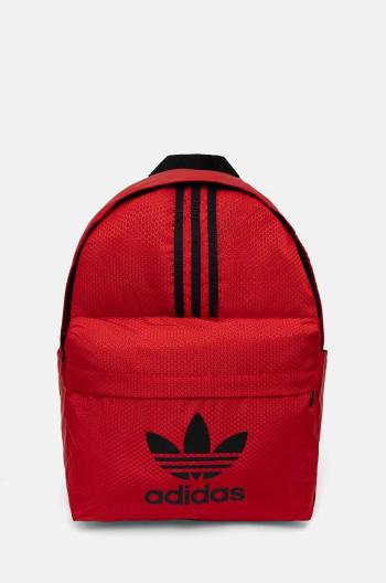 Ruksak adidas Originals Adicolor červená farba, veľký, s potlačou, JE4034