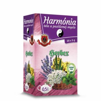 HERBEX Harmónia tela a pozitívnej mysle čaj 20 sáčkov