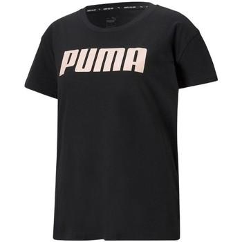 Puma  Tričká s krátkym rukávom Rtg Logo Tee  Čierna
