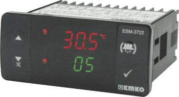 Emko ESM-3722.5.6.6.0.2/01.01/1.6.6  termostat   relé 3 A, SSR (d x š x v) 65 x 76 x 35 mm