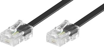 Basetech ISDN prepojovací kábel [1x RJ45 zástrčka 8p4c - 1x RJ45 zástrčka 8p4c] 3.00 m čierna