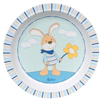 SIGIKID Melamín baby tanierik so silikónom Semmel Bunny 21,5 cm