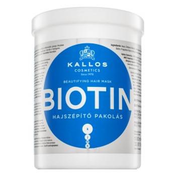 Kallos Biotin Beautifying Hair Mask posilňujúca maska pre oslabané vlasy 1000 ml