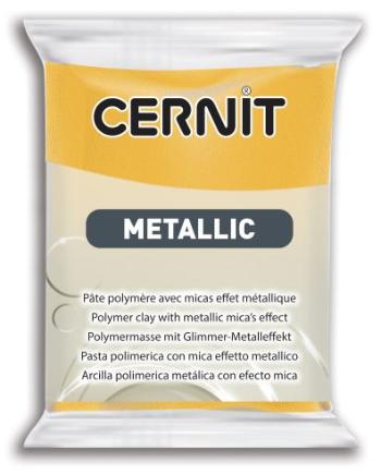 CERNIT METALLIC - Modelovacia hmota s metalickým efektom 870056700 - žltá 56 g