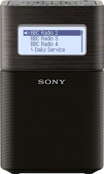 Sony XDR-V1BTDB stolný rádio DAB+, FM AUX, Bluetooth, NFC  možné znovu nabíjať čierna