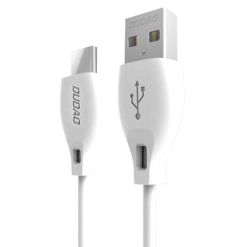 Dudao kábel USB typu C 2.1A 1m (L4T 1m) - Biely KP14094