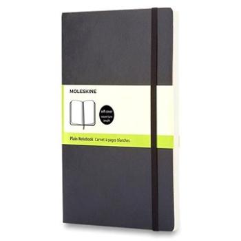 Moleskine S, mäkké dosky, čistý, čierny (QP613)