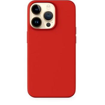 Epico silikónový kryt na iPhone 14 s podporou uchytenia MagSafe – červený (69210102900001)
