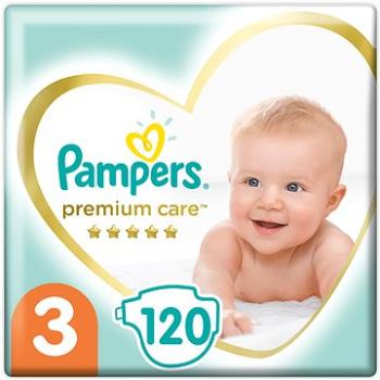 PAMPERS Premium Care Midi veľkosť 3 (120 ks) (4015400465461)