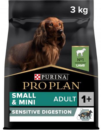 ProPlan MO Dog Opti Digest Adult Small&Mini jahňa granule pre psy 3kg