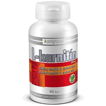 Kompava L-Karnitín, 500 mg, 60 kapsúl (8586011210222)